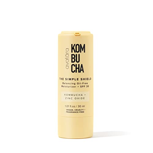 网红Kombucha The Simple Shield Face Sunscreen Removes Exces