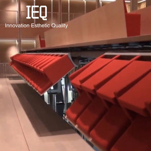 移动伸缩看台座椅剧院椅电动地下阶梯隐藏机构报告厅椅子礼堂椅