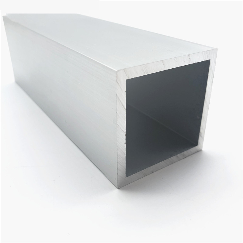 铝方管50x50x4方管铝合金型材矩形管氧化加工方管型材铝管 铝方通