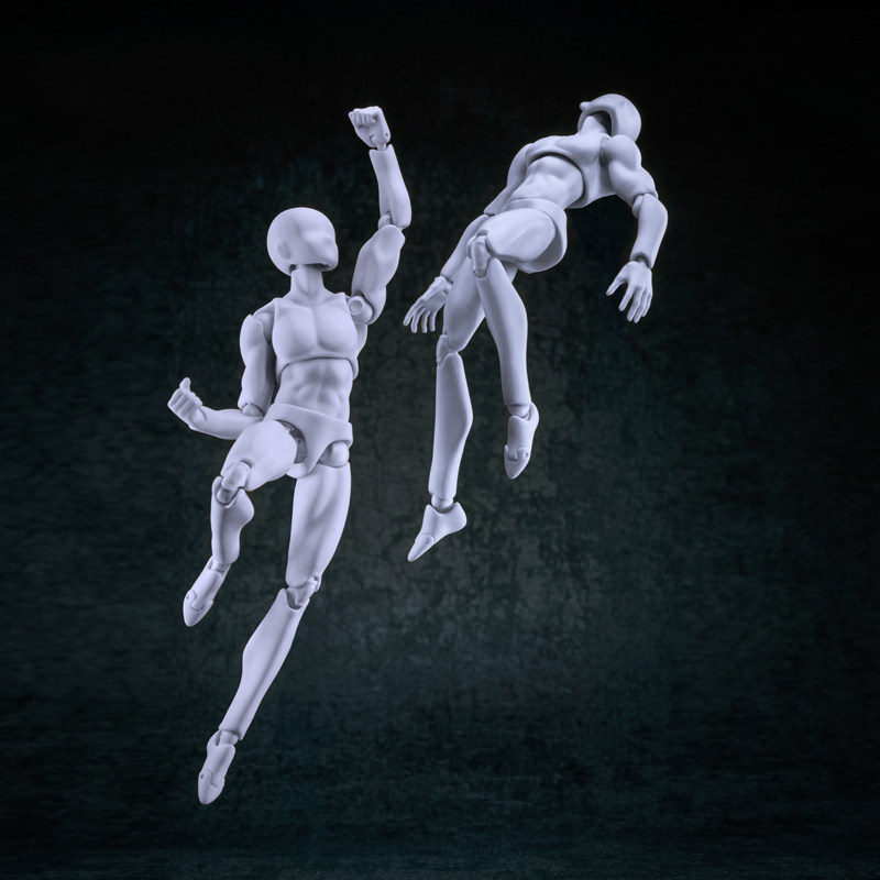 pofi无限人偶人体模型 关节可动 绘画人物素体数位板手办辅助美术