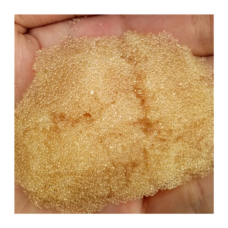厂家定制001×7工业级软水树脂强酸性阳离子交换树脂x锅炉软化水