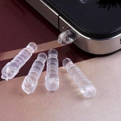 100Pcs X 3.5mm Silicone earphone EDust Proof Plug For Androi