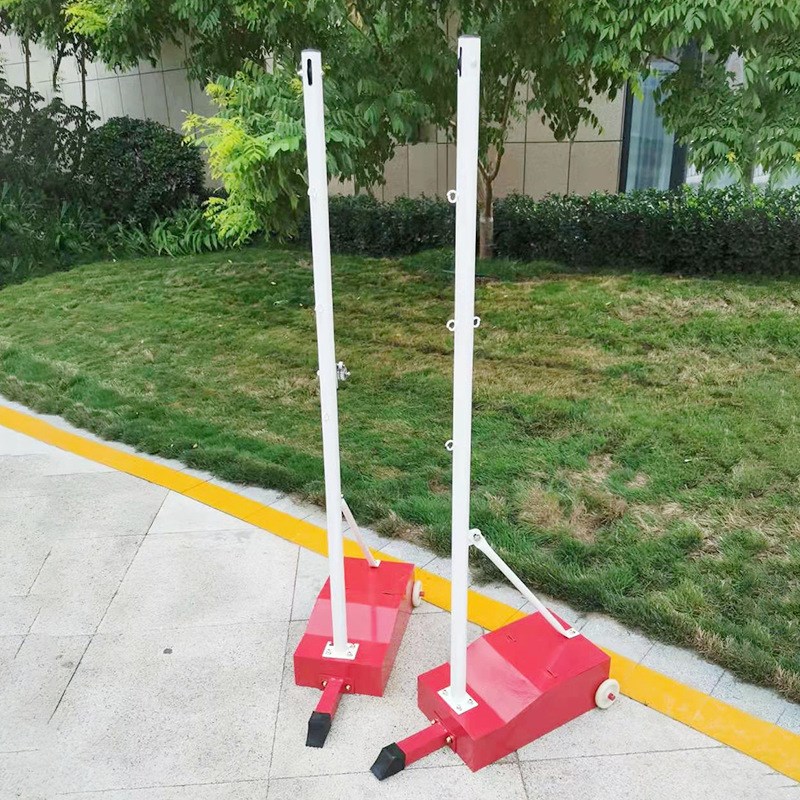 多功能羽毛球柱户外移动羽毛球网架移动气柱排球架子专业网球比赛