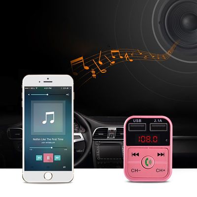 FM Transmitter Bluetooth Hands Free Car Kit FM Modulator Car