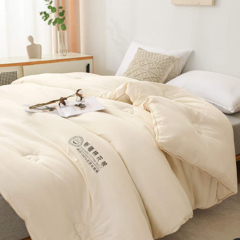 新疆花被子冬被加厚保暖全棉宿舍学生单人被芯秋冬被儿童棉被,床上用品,棉花被,淘宝优惠券,粉丝福利购,淘宝优惠卷