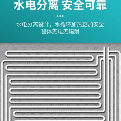 水暖毯毯子单人双人三人加大加厚水暖床垫水循环水暖电热炕用毯子