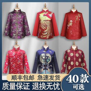 寿衣女士全套七件套男式 老年人冲喜死人高档老人寿服殡葬丧葬用品