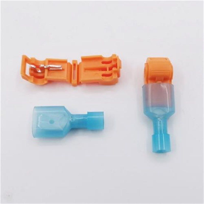硬线橙色T2 接线端子接线器快接头免破线 t型接线端子分线卡,电子/电工,接线端子,淘宝优惠券,粉丝福利购,淘宝优惠卷