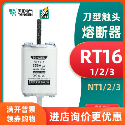 TENGEN天正电气 RT16-123 NT1 熔断器250A200A160A底座熔芯