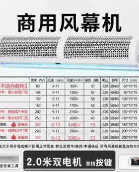 厂促厂促厂促防蚊虫12米超市大门1215182N米门口空气门商用家用品