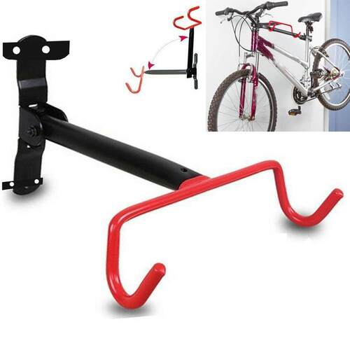 热销Foldable Bike Wall Hook Bicycle Display Rack Parking Rac