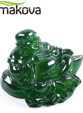 Resin Color-Changing Statue Chinese Buddha Figurine Feng Shu