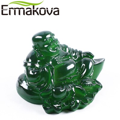 Resin Color-Changing Statue Chinese Buddha Figurine Feng Shu