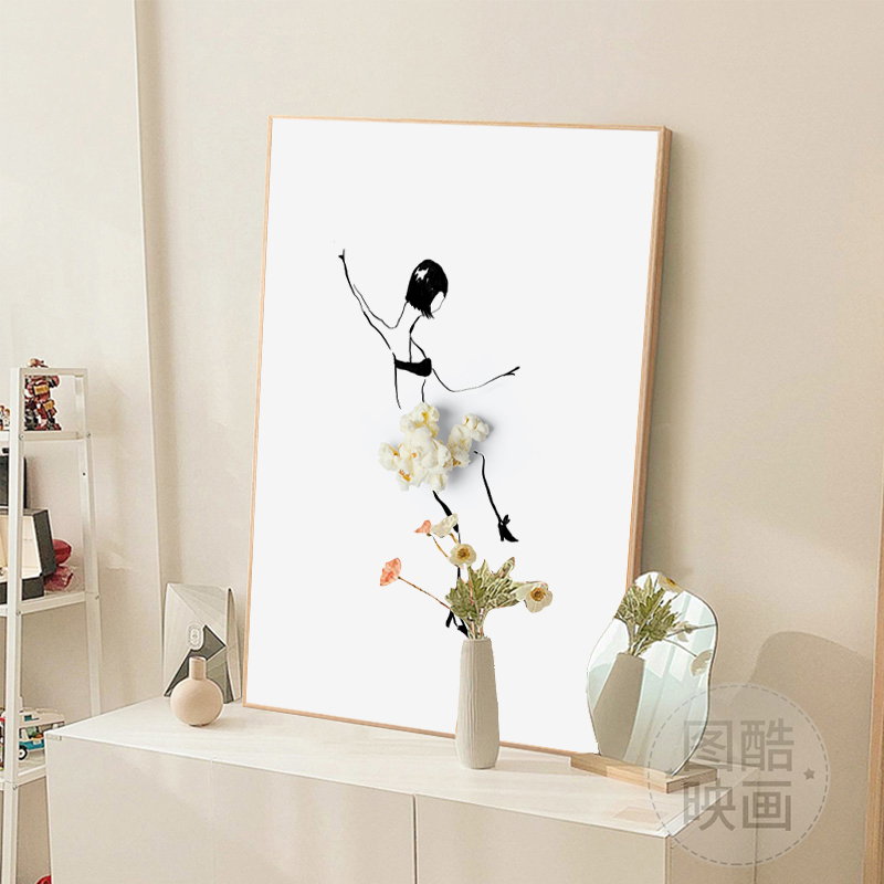 北欧装饰画餐厅背景墙壁画现代简约饭店壁画厨房创意水果蔬菜挂画图片
