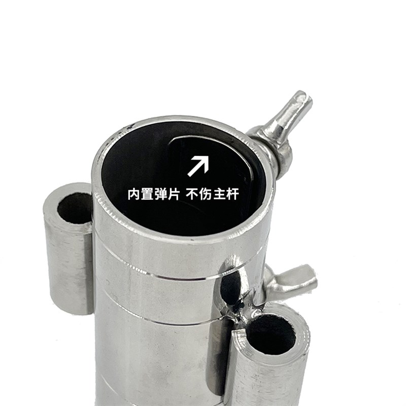 现货户外露营天幕杆固定器搭帐篷遮阳棚撑杆固定管钓鱼伞地钉防风