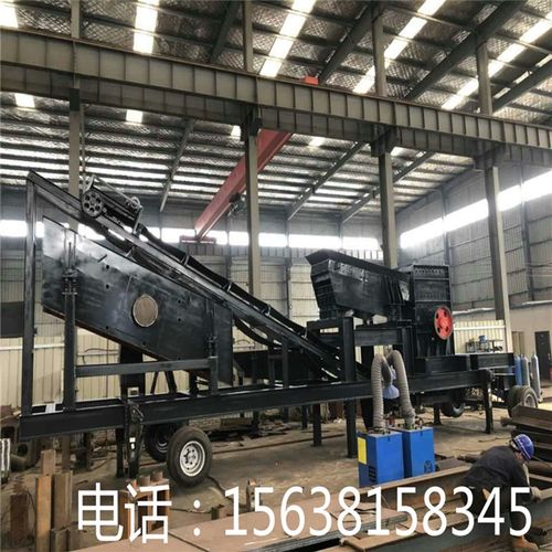 大中小型移动锤式破碎制砂机 鹅卵石打砂机 玄武岩建筑垃圾粉碎机