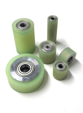 RORKS20/30/45/60-18-25-30-70米思米不锈钢聚氨酯滚筒包胶滚轮