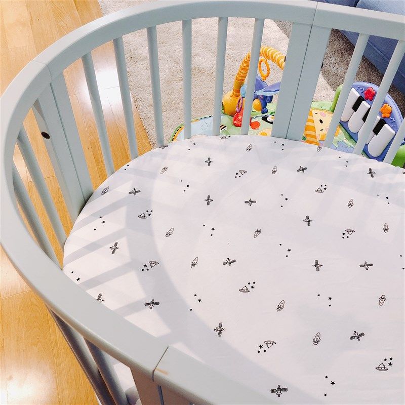 软糯婴儿针织棉床笠纯棉床单儿童床垫套宝宝床罩新生床上用品定制