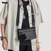 2023新款 高级感韩版 斜揹包男款 休闲商务单肩包小众设计揹差包