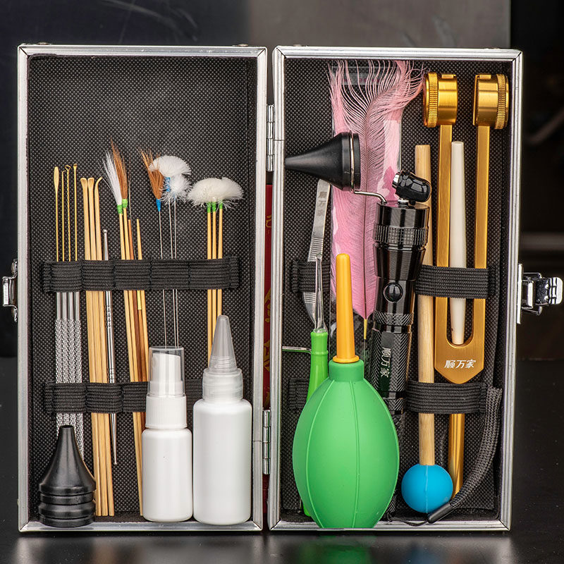 采耳工具高级套装箱挖耳勺掏耳朵神器采耳灯鸡鹅毛棒音叉耳震,家庭/个人清洁工具,耳勺,淘宝优惠券,粉丝福利购,淘宝优惠卷