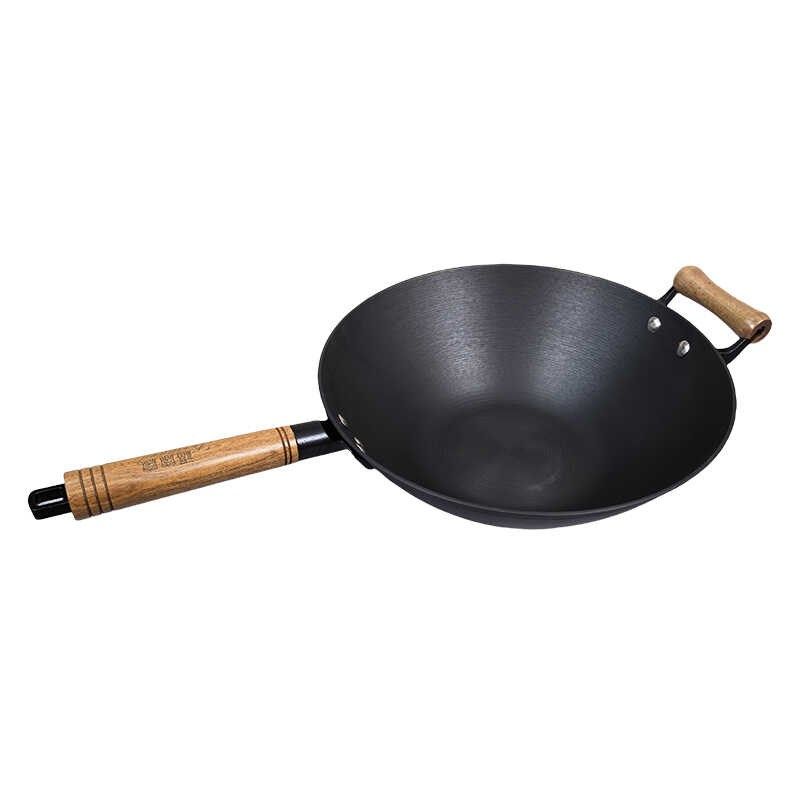 家用炒锅桂小权生铁炒锅不粘锅传统铁锅无涂层平底锅Z炒菜省燃气,厨房/烹饪用具,炒锅,淘宝优惠券,粉丝福利购,淘宝优惠卷