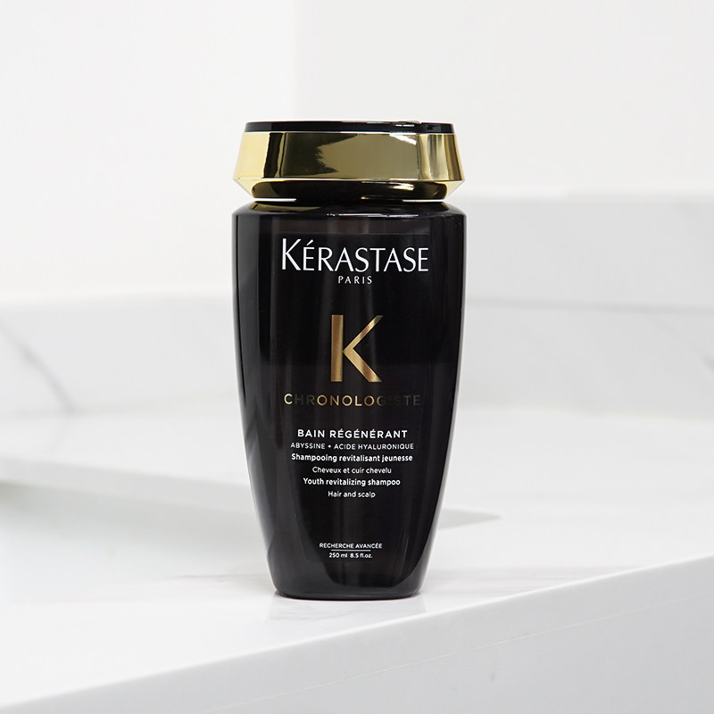 卡诗洗发水黑钻凝时鱼子酱洗发液2h50ml钥源抗氧化逆时养发