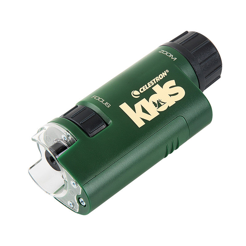 日本肯高120倍迷你便携式显微镜儿童礼物小学生奖品科学观察探索