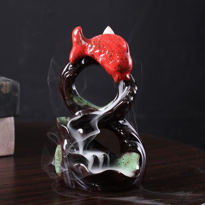 Newest Ifoldfish BackflowIGncense Burner Lotus  ncense