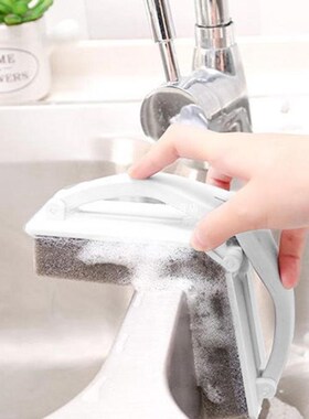Folding Bathroom Sponge Brush Window Glass Cleaner Cleaning