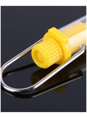 25N Dynamometer Plastic Tubular Spring Scale Dual Scale Labe