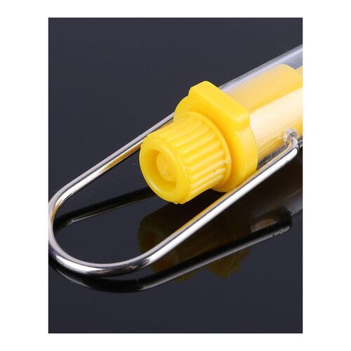 25N Dynamometer Plastic Tubular Spring Scale Dual Scale Labe