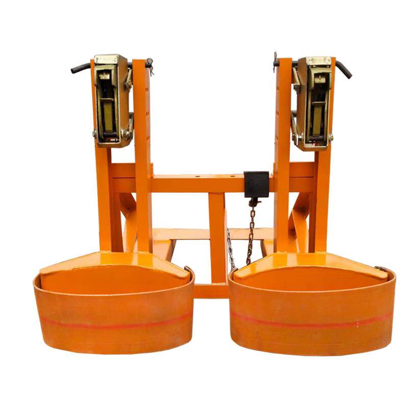 极速油桶夹具堆高机专用塑料重型双槽鹰嘴油桶夹抓桶器勾卸夹子工