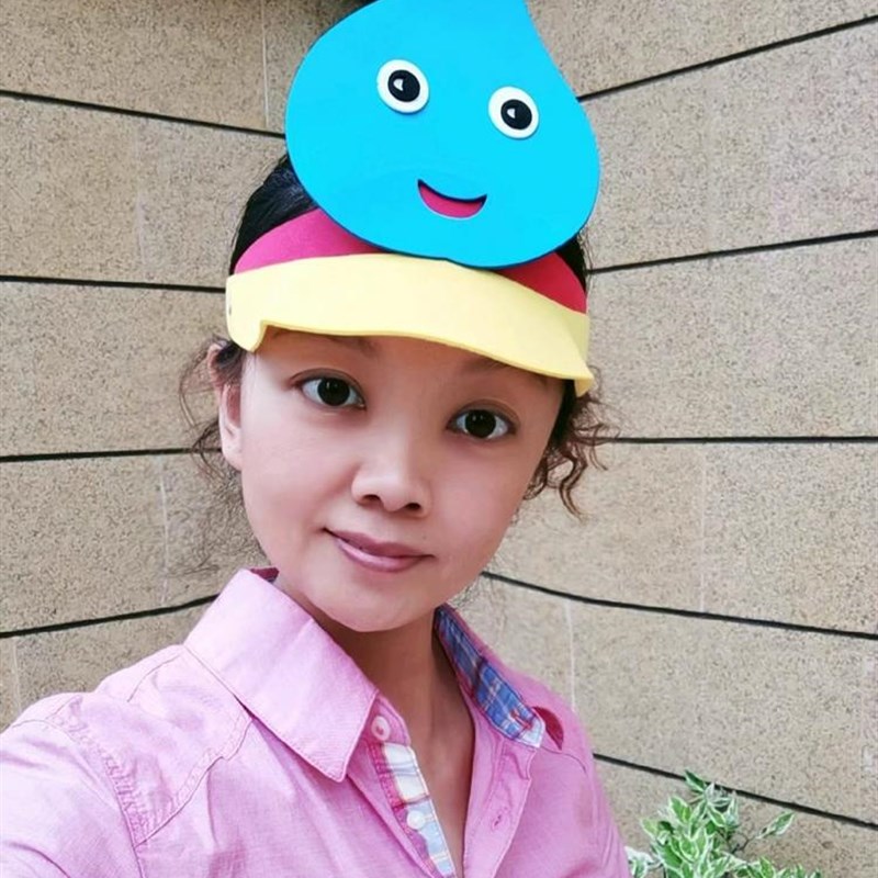 速发小水滴d旅行记头饰道具水珠卡通帽子雨点头套幼儿园舞台话剧