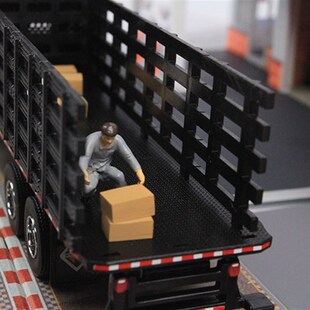 RM人偶1:64搬箱子套装 运货搬运工 快递装卸工 场景模型比例小人