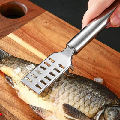 推荐Quality Stainless Steel Fish Skin Brush Scraping Fishing