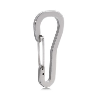 Word Mark Outdoor 速发Stainless Carabiner Question Steel