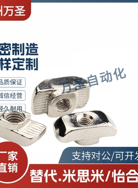 SAMLO上隆型材通用T型螺母 TNUT-20/30/40/45-M3/M4/M5/M6/M8