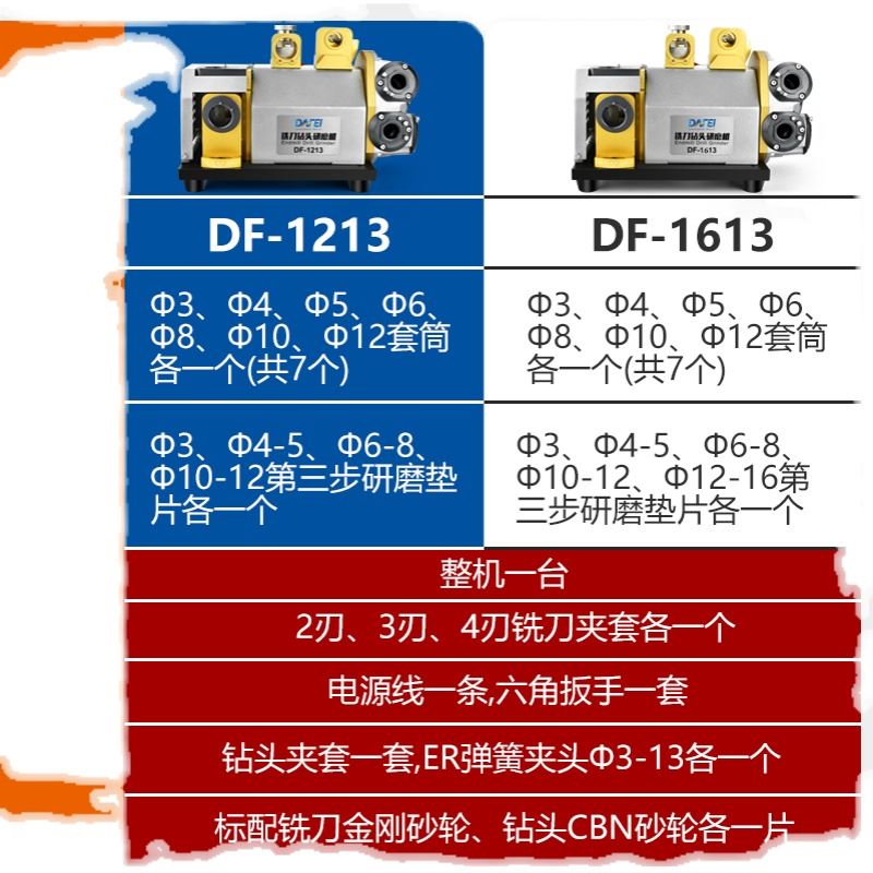 速发大飞全自动铣刀钻头一体研磨机傻瓜式小型砂轮万能电动复合磨