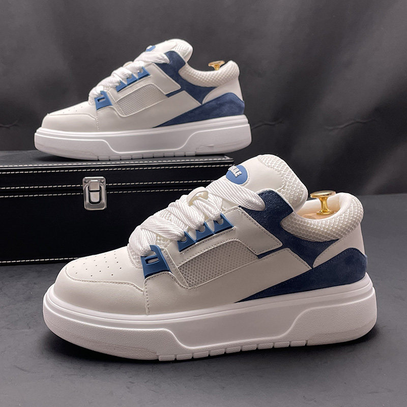 小白鞋男内增高冬季新款时尚运动休闲面包鞋青年个性百搭厚底板鞋,流行男鞋,休闲板鞋,淘宝优惠券,粉丝福利购,淘宝优惠卷
