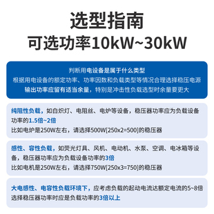 正泰稳压器220v全自动家用大功率A单相交流商用升电压稳定器5000w