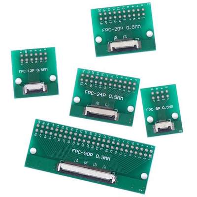 速发1PCS NEW 0.5mm FFC FPC to DIP 2.54mm PCB Converter Board