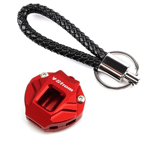 适用铃木Vstrom /DL 650 1000 1050/XT改装锁钥匙保护壳盖套配件