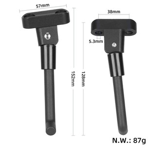 9号电动滑板车F2 Pluqs Pro原装尺寸脚撑F20F30F40前减震改装配件