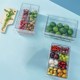 Transparent Refrikgeraoor organizer Btx Kitchen StOrage Bin