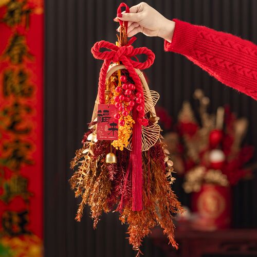 新年挂件装饰大门门挂春节2025贺年挂饰客厅玄关过年diy布置用品