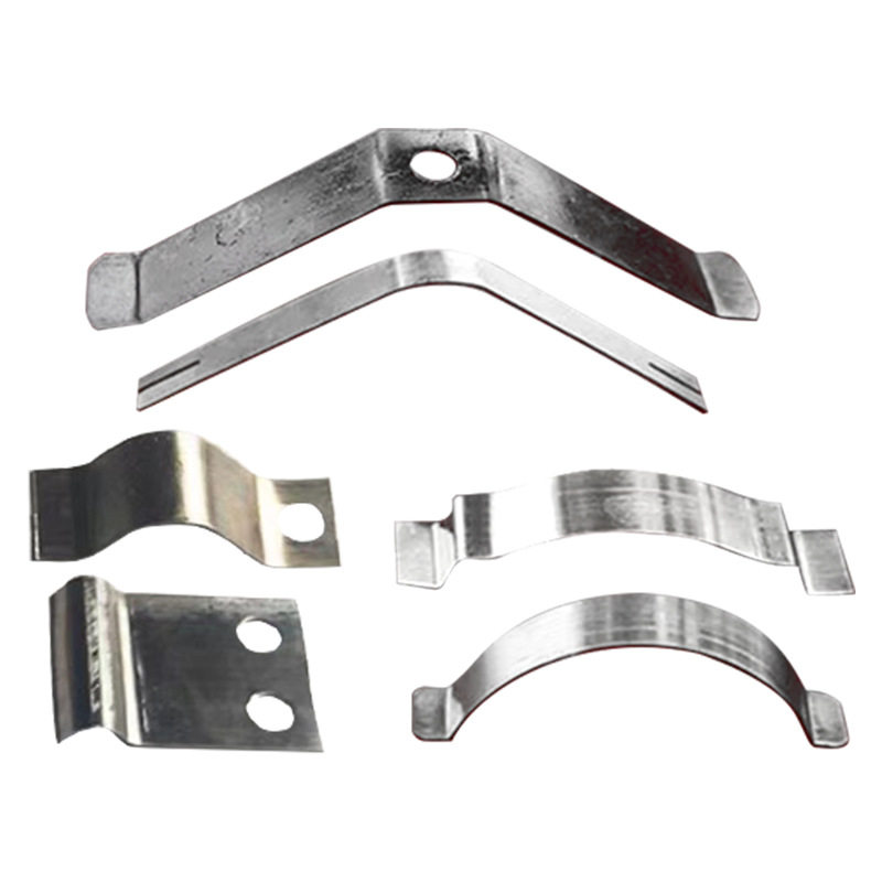 五金自销弹片螺丝孔p固定弹簧片固定螺丝压片不锈钢压片带