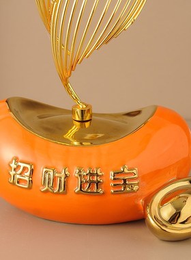 高级感风生水起摆件家居饰品客厅玄关电视酒柜办公室装饰轻奢高档