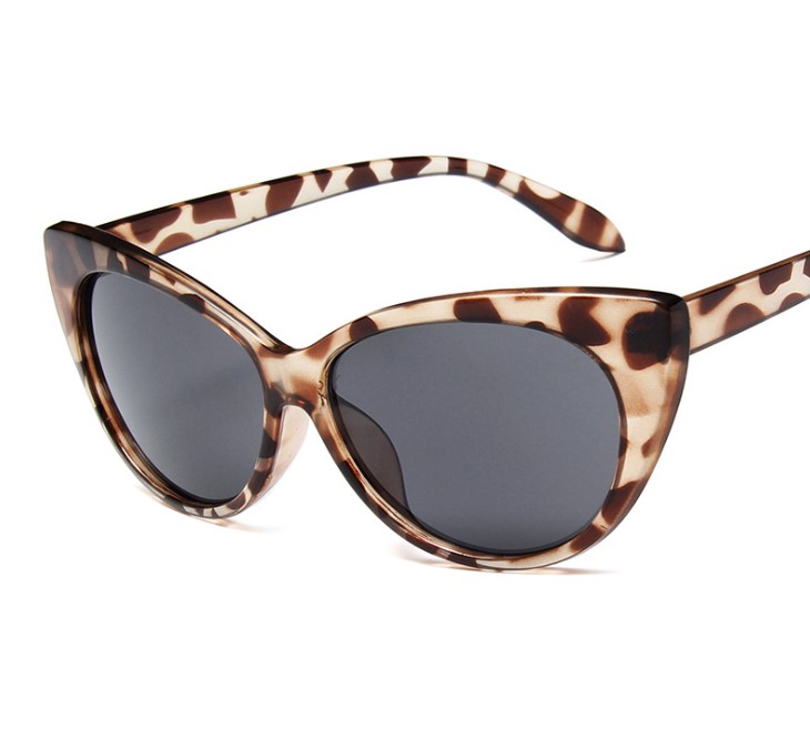 速发Women Cat Eye Glasses Leopard Eyeglasses猫眼太阳眼镜女