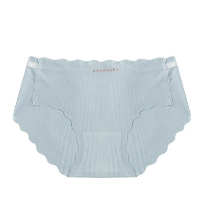 推荐3D Peach Hip Traceless Ice Silk Women's Underwear Triang