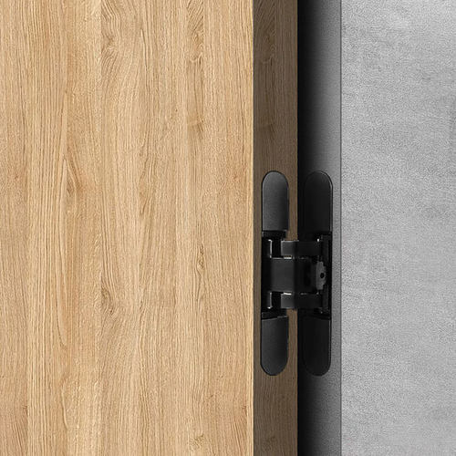 隐形门自动回弹关门合页液压缓冲闭合器暗装隐藏木门弹簧十字铰链